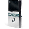 NFL Philadelphia Eagles White Striped PS5 Slim Disk Console Skin