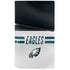 NFL Philadelphia Eagles White Striped PS5 Slim Disk Console Skin