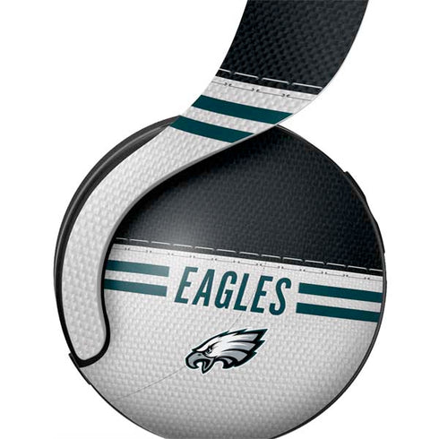 NFL Philadelphia Eagles White Striped PULSE 3D Wireless Headset for PS5 Skin