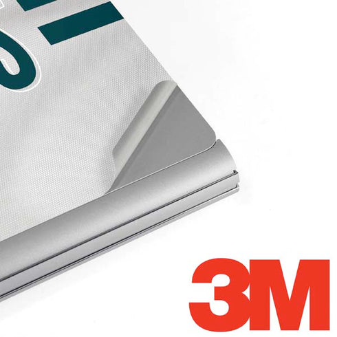 NFL Philadelphia Eagles White Striped Surface Book 2 15in Skin