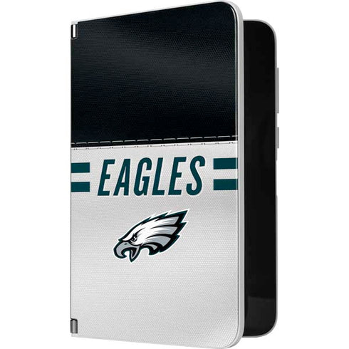 NFL Philadelphia Eagles White Striped Surface Duo Skin