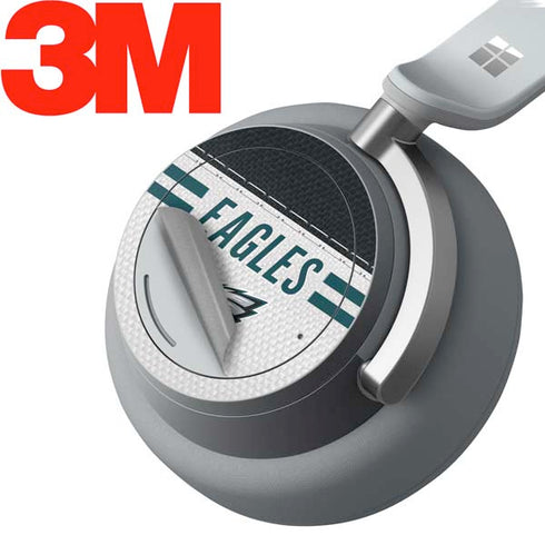 NFL Philadelphia Eagles White Striped Surface Headphones Skin