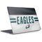NFL Philadelphia Eagles White Striped Surface Laptop 2 Skin
