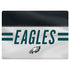 NFL Philadelphia Eagles White Striped Surface Laptop 2 Skin