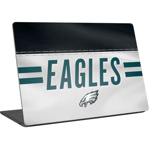 NFL Philadelphia Eagles White Striped Surface Laptop 4 15in Skin