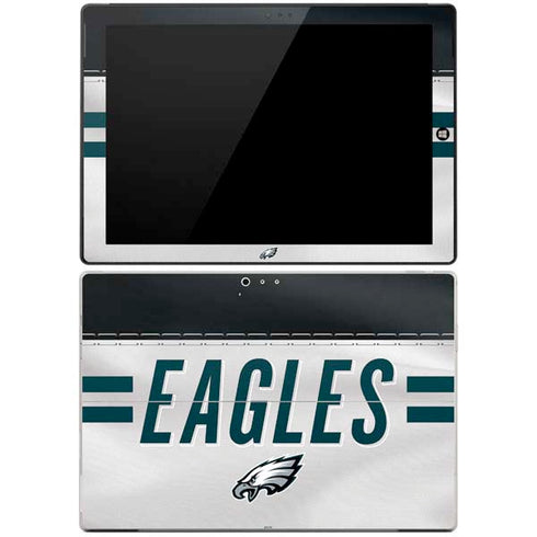 NFL Philadelphia Eagles White Striped Surface Pro 3 Skin