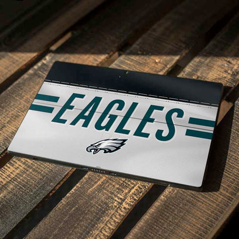 NFL Philadelphia Eagles White Striped Surface Pro 6 Skin