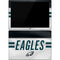 NFL Philadelphia Eagles White Striped Surface Pro 7 Skin
