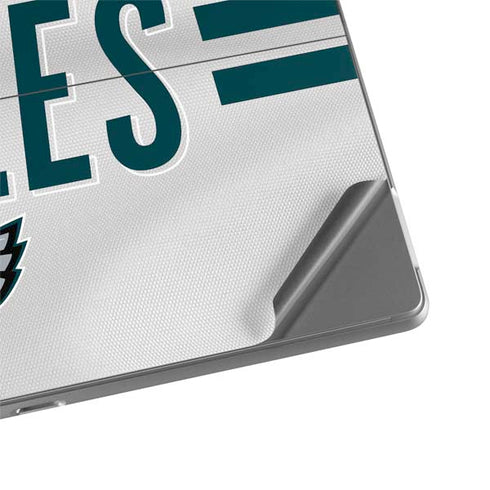 NFL Philadelphia Eagles White Striped Surface Pro 8 Skin