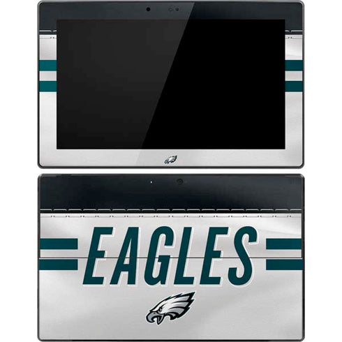 NFL Philadelphia Eagles White Striped Surface Pro Tablet Skin