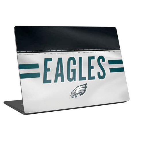NFL Philadelphia Eagles White Striped Universal Laptop 11in (8.8 x 6.2in) Skin