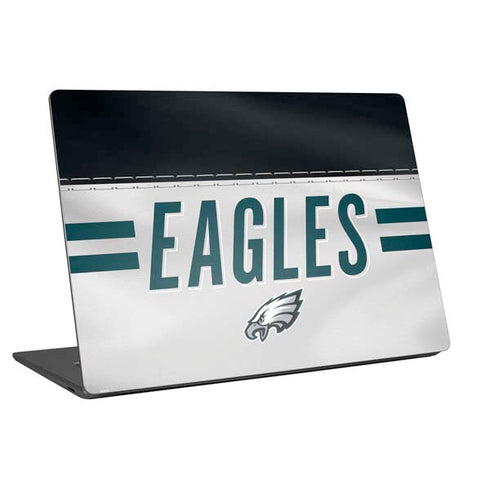NFL Philadelphia Eagles White Striped Universal Laptop 13in (10.6 x 7.6in) Skin