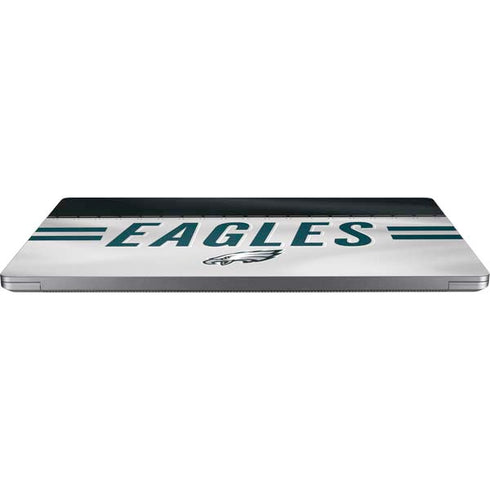 NFL Philadelphia Eagles White Striped Universal Laptop 15in (12.2 x 8.8in) Skin