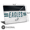 NFL Philadelphia Eagles White Striped Universal Laptop 18in (14.6 x 10.6in) Skin