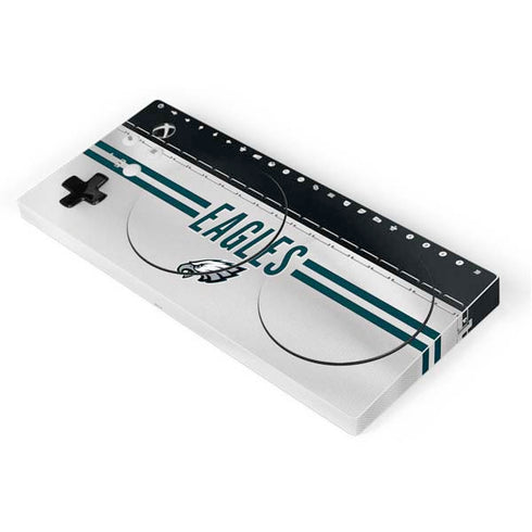 NFL Philadelphia Eagles White Striped Xbox Adaptive Controller Skin
