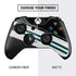 NFL Philadelphia Eagles White Striped Xbox One Controller Skin