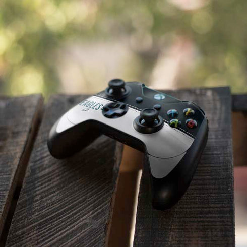 NFL Philadelphia Eagles White Striped Xbox One Elite Controller Skin