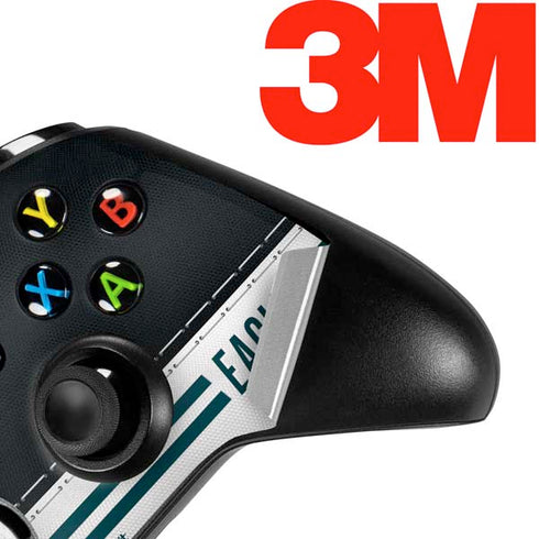 NFL Philadelphia Eagles White Striped Xbox One X Controller Skin