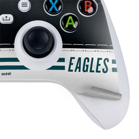NFL Philadelphia Eagles White Striped Xbox Series S Bundle Skin