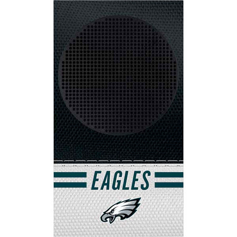 NFL Philadelphia Eagles White Striped Xbox Series S Console Skin