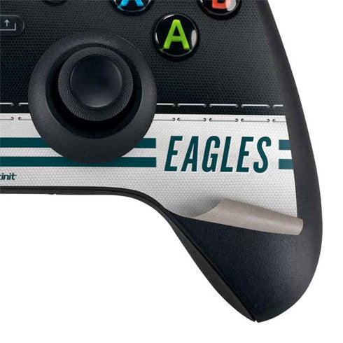 NFL Philadelphia Eagles White Striped Xbox Series X Controller Skin