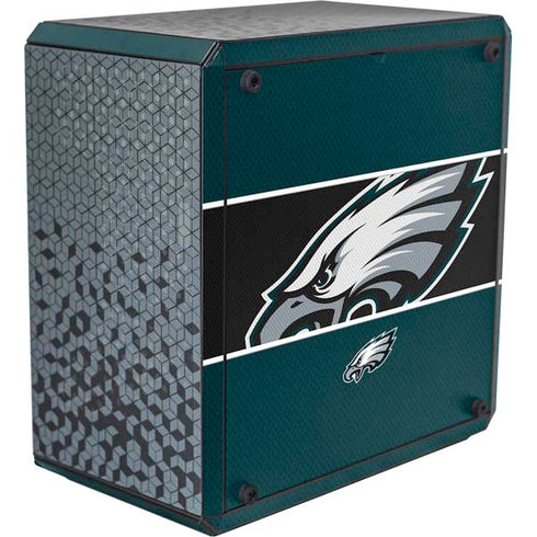 NFL Philadelphia Eagles Zone Block Cooler Master MasterBox Q300L Mini Tower Skin