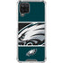 NFL Philadelphia Eagles Zone Block Galaxy A12 Clear Case