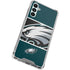 NFL Philadelphia Eagles Zone Block Galaxy A14 5G Clear Case