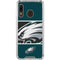 NFL Philadelphia Eagles Zone Block Galaxy A30 Clear Case