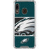 NFL Philadelphia Eagles Zone Block Galaxy A30 Clear Case