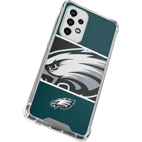 NFL Philadelphia Eagles Zone Block Galaxy A53 5G Clear Case
