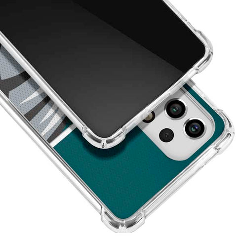 NFL Philadelphia Eagles Zone Block Galaxy A53 5G Clear Case