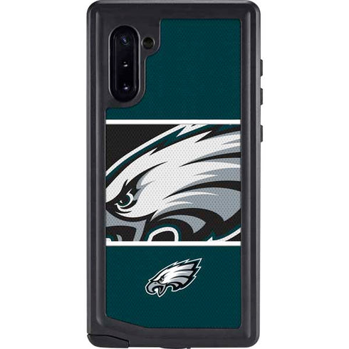 NFL Philadelphia Eagles Zone Block Galaxy Note 10 Waterproof Case