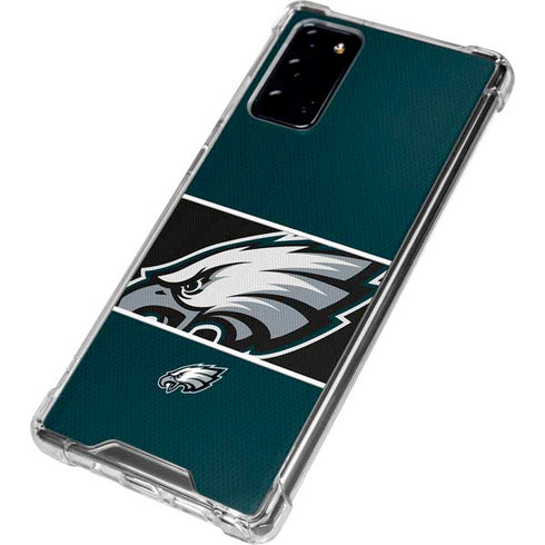 NFL Philadelphia Eagles Zone Block Galaxy Note20 5G Clear Case