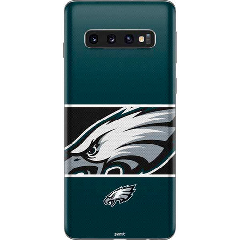 NFL Philadelphia Eagles Zone Block Galaxy S10 Skin