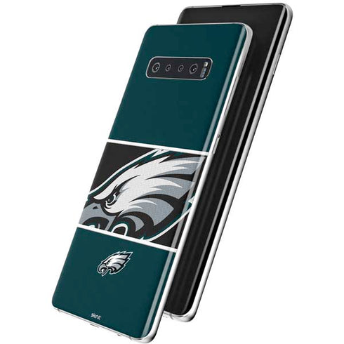 NFL Philadelphia Eagles Zone Block Galaxy S10 Skin