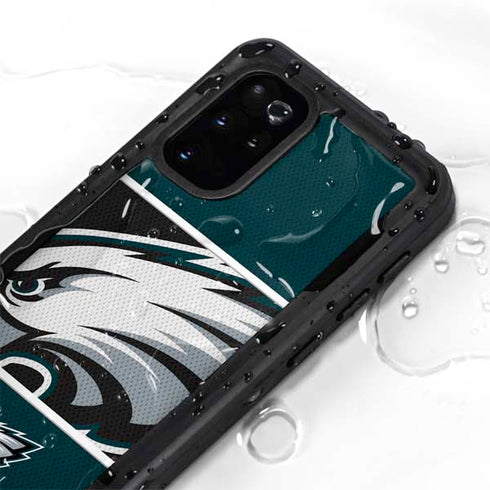 NFL Philadelphia Eagles Zone Block Galaxy S20 Plus Waterproof Case