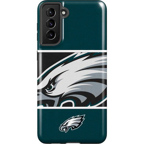 NFL Philadelphia Eagles Zone Block Galaxy S21 FE Pro Case