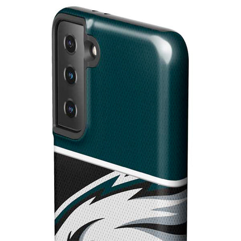 NFL Philadelphia Eagles Zone Block Galaxy S21 FE Pro Case