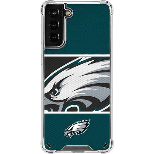 NFL Philadelphia Eagles Zone Block Galaxy S21 Plus 5G Clear Case