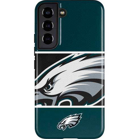 NFL Philadelphia Eagles Zone Block Galaxy S22 Pro Case
