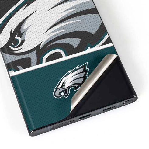 NFL Philadelphia Eagles Zone Block Galaxy S22 Ultra Skin