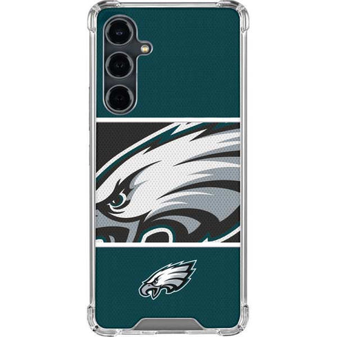NFL Philadelphia Eagles Zone Block Galaxy S23 FE Clear Case