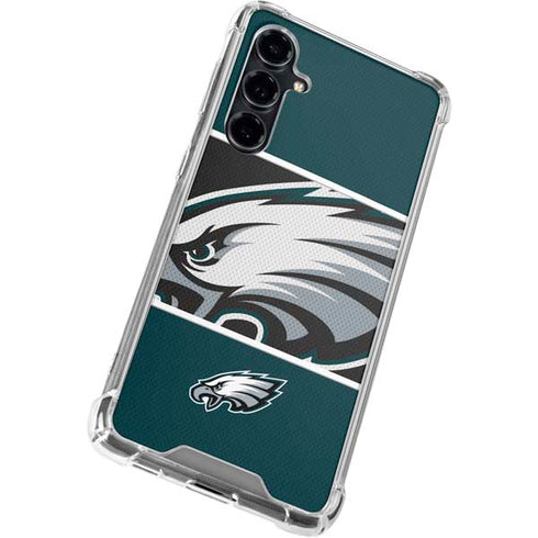 NFL Philadelphia Eagles Zone Block Galaxy S23 FE Clear Case