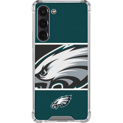 NFL Philadelphia Eagles Zone Block Galaxy S23 Plus Clear Case