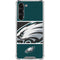 NFL Philadelphia Eagles Zone Block Galaxy S23 Plus Clear Case