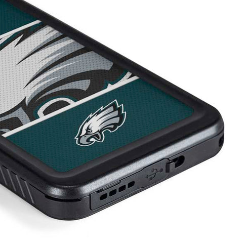 NFL Philadelphia Eagles Zone Block Galaxy S23 Plus Waterproof Case