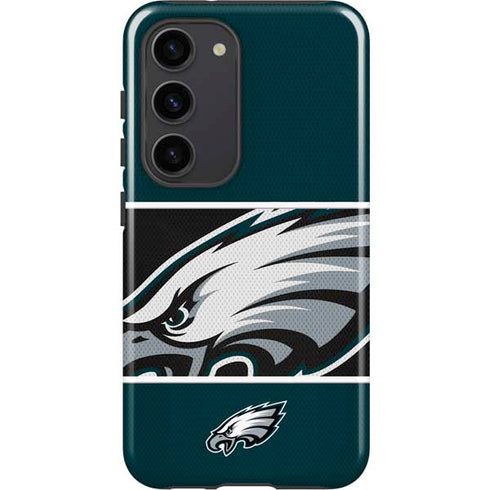 NFL Philadelphia Eagles Zone Block Galaxy S23 Pro Case