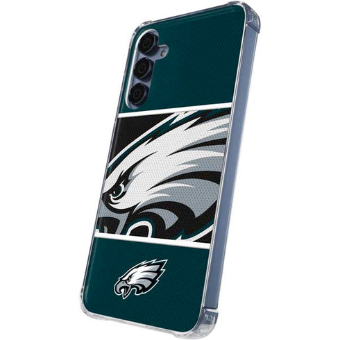 NFL Philadelphia Eagles Zone Block Galaxy S24 Clear Case