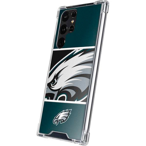 NFL Philadelphia Eagles Zone Block Galaxy S24 Ultra Clear Case
